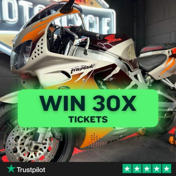 WIN 30X TICKETS - HONDA FIREBLADE URBAN TIGER