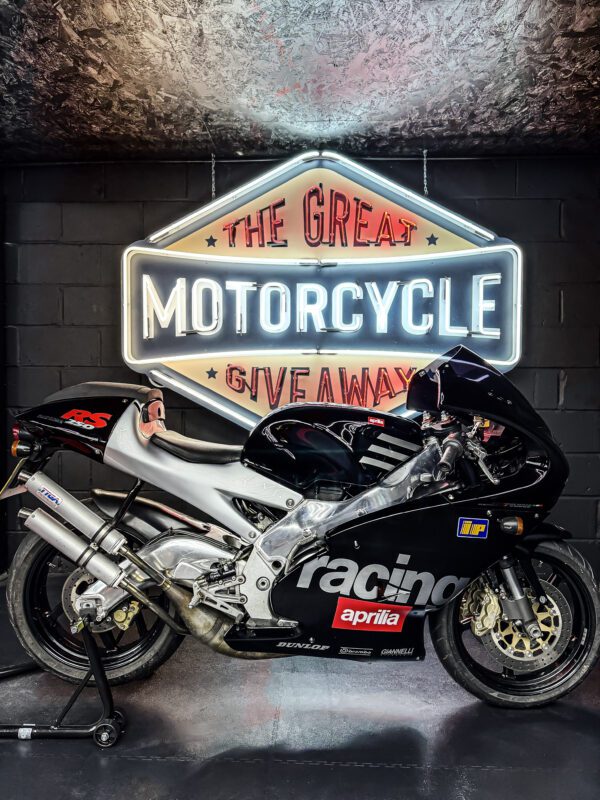 Win an Aprilia RS250